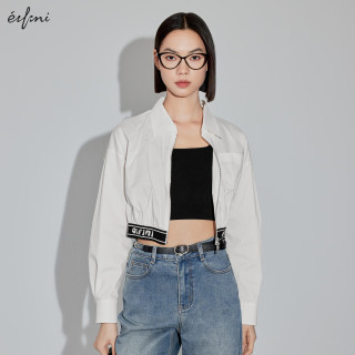 伊芙丽 吊带背心毛衫2024秋装1F3130433 黑色 160/85CM/M