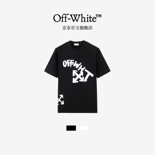 OFF-WHITE 情侣装新款宽松运动短袖
