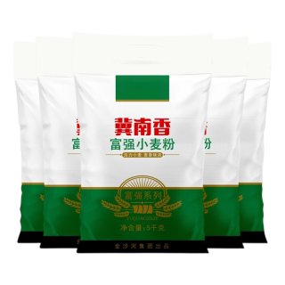 冀南香 金沙河冀南香富强小麦粉5kg*5袋
