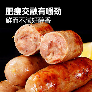 大希地 半成品 脆皮烤肠 黑椒味 500g/10根