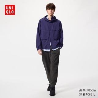 优衣库 男装女装运动长裤/休闲裤裤子卫裤常规款482313 08 深灰色 M