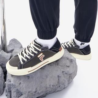 FILA 男鞋FUSION系列时尚百搭情侣帆布鞋男式潮流舒适轻便休闲鞋