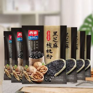 西麦 黑芝麻核桃燕麦片 350g*6袋