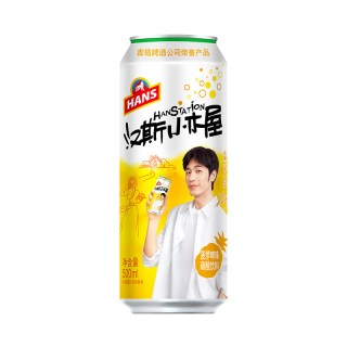 移动端：汉斯小木屋 HANS 汉斯 小木屋 碳酸饮料 菠萝啤味 500ml*12罐