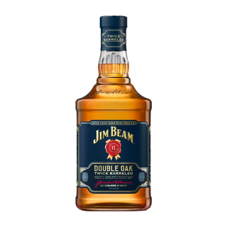 三得利 金麦 进口 JimBeam 金宾波本白占边调和型威士忌瓶装 金宾双桶波本750ml