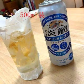 麒麟 24.8产 日本 白金淡丽无嘌呤零糖质无糖啤酒500ml*6罐 麒麟kirin淡丽500 500mL 6罐 麒麟k