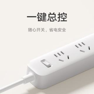 小米 XMCXB03QM 新国标插排 五位五孔 白色 1.8m