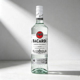 百加得 白朗姆酒 洋酒 莫吉托 基酒调酒 750ml 送礼