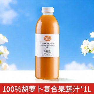 移动端：缤果族 100%山楂苹果汁 1L 瓶装