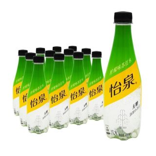 百亿补贴：可口可乐 怡泉苏打水柠檬味400ml装无糖含气苏打汽水饮料