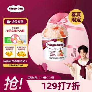 哈根达斯 冰淇淋  量贩装  600mL