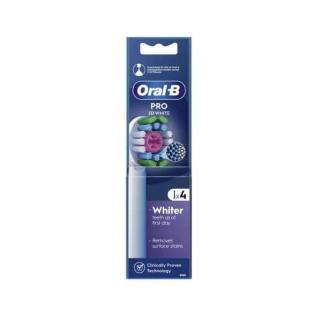 Oral-B 欧乐-B 成人电动牙刷EB18小圆头软毛4只装刷头3D美白型牙刷头