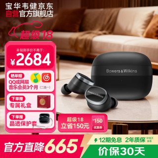 宝华韦健 Pi8 入耳式真无线蓝牙耳机 曜石黑