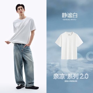 移动端：太平鸟 男士短袖T恤 BBCNG211E