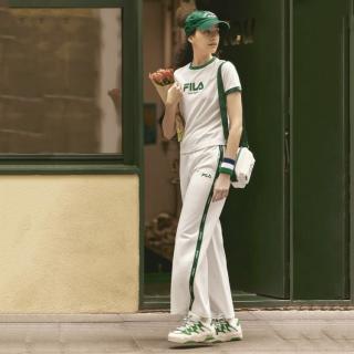 FILA 丝柔棉 女款运动T恤