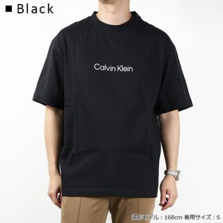 卡尔文·克莱恩 日本直邮Calvin Klein 宽松标准 Logo T恤 40HM228 - 男女短袖标