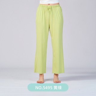 贴心 女士冰丝竹家居长裤 5495