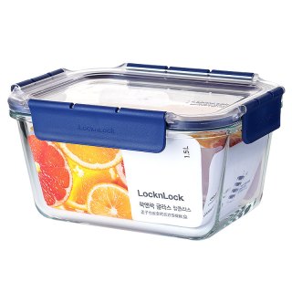 88VIP：LOCK&LOCK 玻璃保鲜盒食品饭盒便当真空密封水果冰箱专用冷藏上班族
