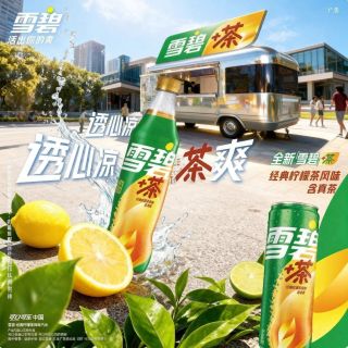 百亿补贴：可口可乐 雪碧茶经典柠檬茶味饮料汽水 500ml*12瓶