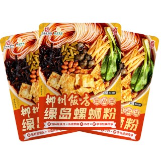 绿岛 柳州特产水煮螺蛳粉 310g*3袋
