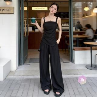 丝柏舍 2026夏装新女士吊带上衣搭长裤两件套有大码