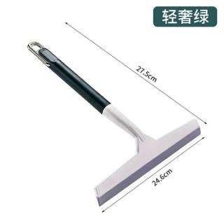 桔子灯笼 家用加宽玻璃刮水器手动清洗玻璃刮保洁专用擦窗清洁刮 墨绿色
