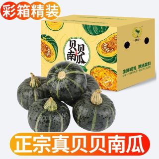 百亿补贴：盈羽 贝贝南瓜板栗味小南瓜 2.8/4.8斤