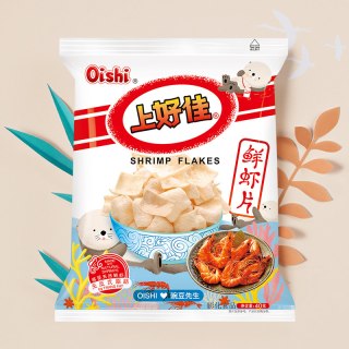 88VIP：上好佳 鲜虾片 40g 2件