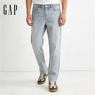 Gap 男装秋季款柔软 基础款直筒牛仔裤