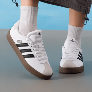 adidas 女鞋VL COURT 3.0夏季新款舒适透气潮流复古T头鞋时尚休闲鞋 KJ4000 37