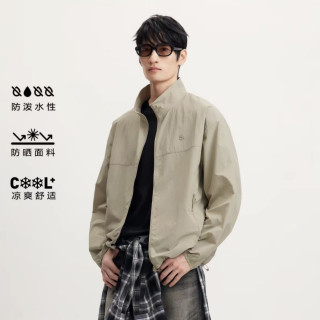 杰克琼斯 凉感防泼水 男士防晒夹克外套