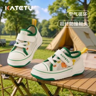 百亿补贴：卡特兔 机能学步鞋宝宝学步鞋夏季男宝网眼透气机能鞋女童学步鞋