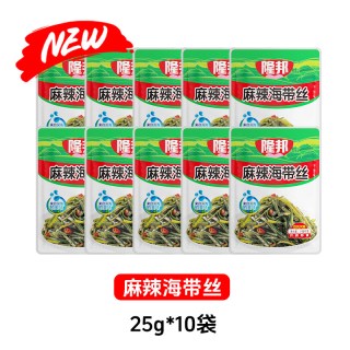 隆邦 Longbang 麻辣海带丝 250g 10袋