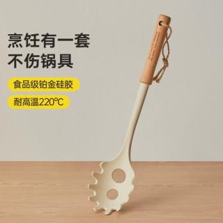 炊大皇 硅胶锅铲炒菜铲子食品级耐高温不粘锅专用家用饭勺漏勺汤勺饭铲