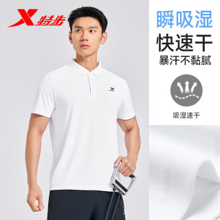 特步 男士短袖POLO衫