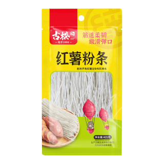 古松食品 古松 纯红薯粉条 405g 干货