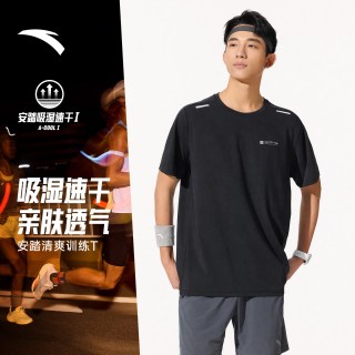 移动端：安踏 综训系列 男子运动T恤 952127156