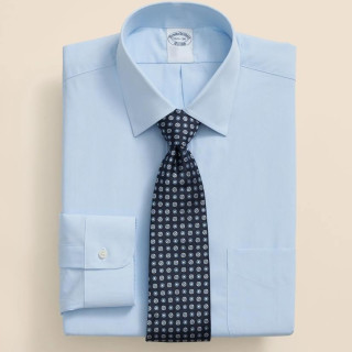 Brooks Brothers 男士衬衫 Pure Supima® Cotton Regular-Finish Ainsley Collar