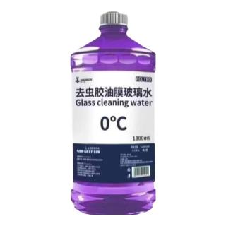 去油膜玻璃水汽车强力去污去虫胶四季通用挡风玻璃防冻 1.3L*4瓶玻璃水 0度