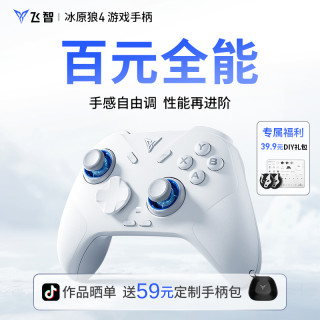 飞智 冰原狼4多模版无线游戏手柄 类xbox 力调节摇杆双切扳机 switch电脑PC手机steam体感NS 丝之歌 冰原狼4多模版
