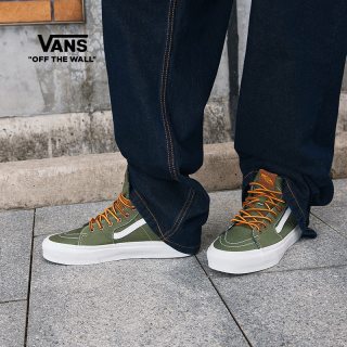 VANS SK8-Hi 男士高帮帆布板鞋 Q62E02
