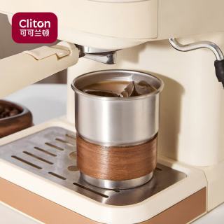 CLITON 304不锈钢咖啡杯 复古便携户外随行外带露营迷你果汁杯冷饮杯茶杯