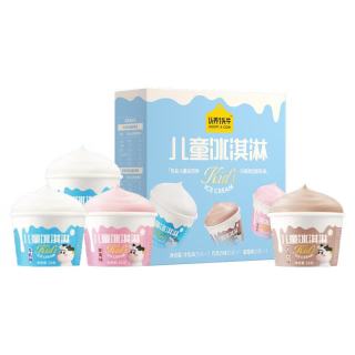 认养一头牛 A2鲜牛乳冰淇淋 35g*4盒
