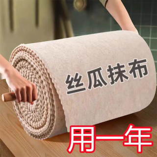 恬舒 丝瓜抹布吸水不粘油洗碗布  25cm*25cm*20条