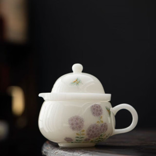 棠门 户外便携式旅游绣球花茶咖杯