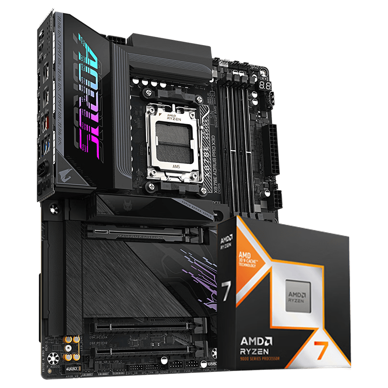  GIGABYTE/技嘉 电竞雕X870E 主板CPU套装