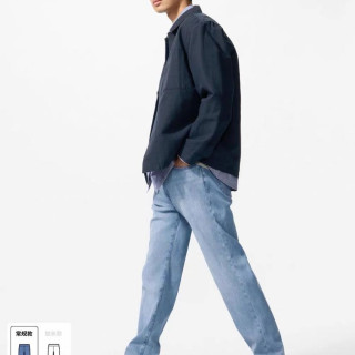 优衣库 EZY DENIM牛仔裤/水洗产品/常规款优衣库男装女装弹力484972