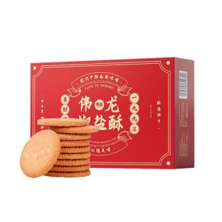 88VIP：伟龙 万年青饼干 400g 1件