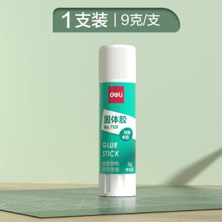 得力 固体胶12支高粘度大号胶棒办公财务文件粘贴用儿童幼儿园手工课diy学生用考研固体胶棒大容量36g多规格