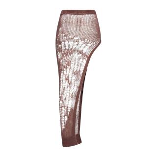 Rick Owens 【RO长裙】女士半身裙长裙 黑色优雅通勤 6264597718640